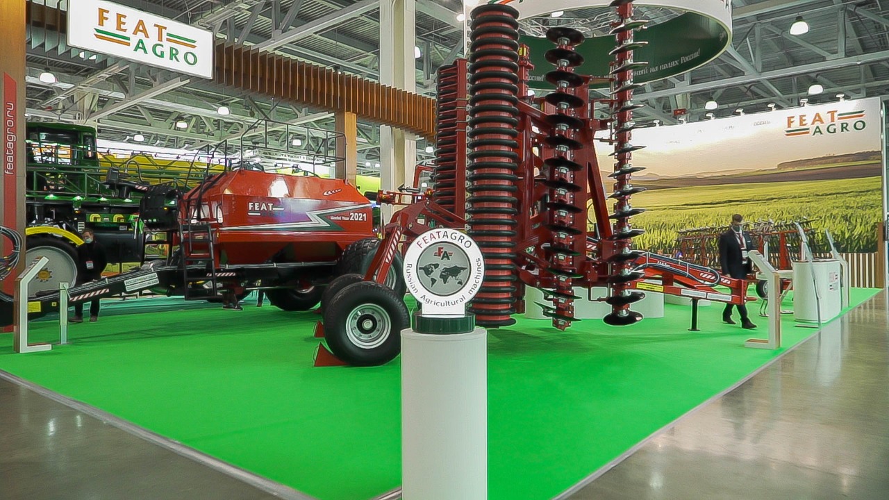 Agrocenter, LLC Presented its Machinery at the International Specialized Exhibition of Agricultural Machinery and Equipment “AGROSALON 2020”
